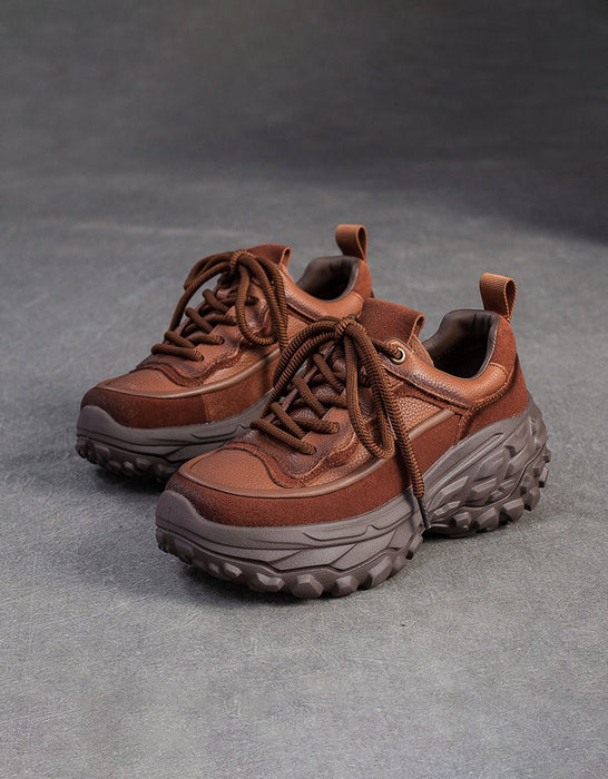 chunky sneakers AutumnWinterComfortableWomenPlatformSneakersobionoshoes