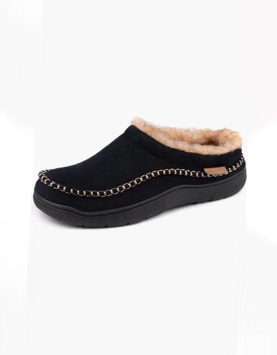 Autumn Winter Fleece-lined Suede Cotton Indoor Slippers (Size41-47) March Shoe Collection 2026 39.90