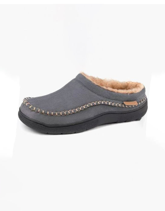 Autumn Winter Fleece-lined Suede Cotton Indoor Slippers (Size41-47) March Shoe Collection 2026 39.90