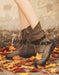 AutumnWinterGenuineLeatherMid-calfBeltBuckleMartinBootsobionoboots