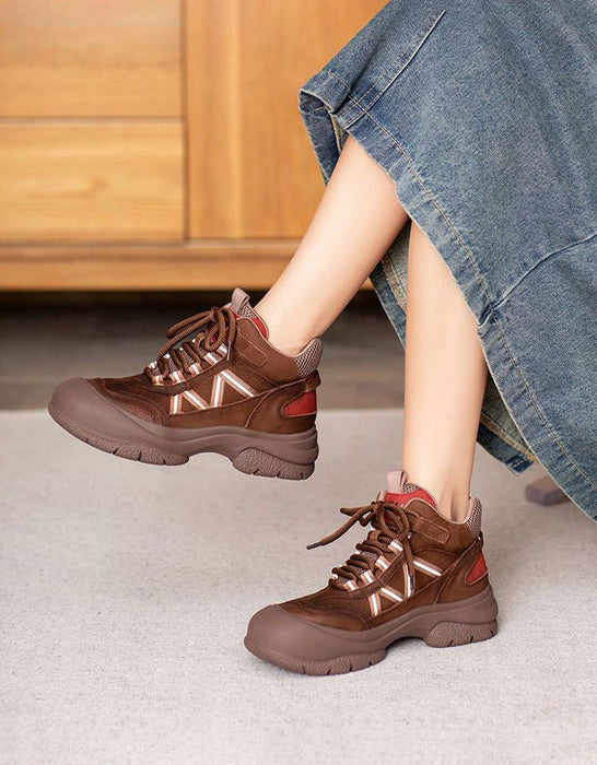 Autumn Winter Non-slip Casual Comfort Leather Sneakers Jan Shoe Collection 2026 99.70