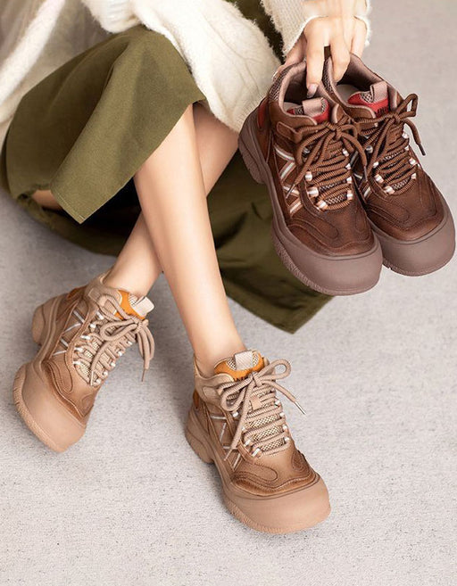 Autumn Winter Non-slip Casual Comfort Leather Sneakers Jan Shoe Collection 2026 99.70