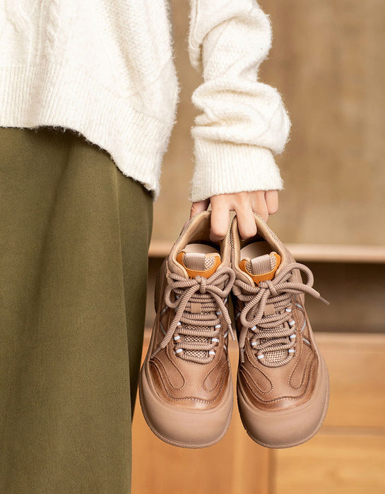 Autumn Winter Non-slip Casual Comfort Leather Sneakers Jan Shoe Collection 2026 99.70