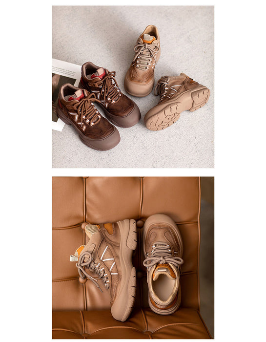 Autumn Winter Non-slip Casual Comfort Leather Sneakers Jan Shoe Collection 2026 99.70