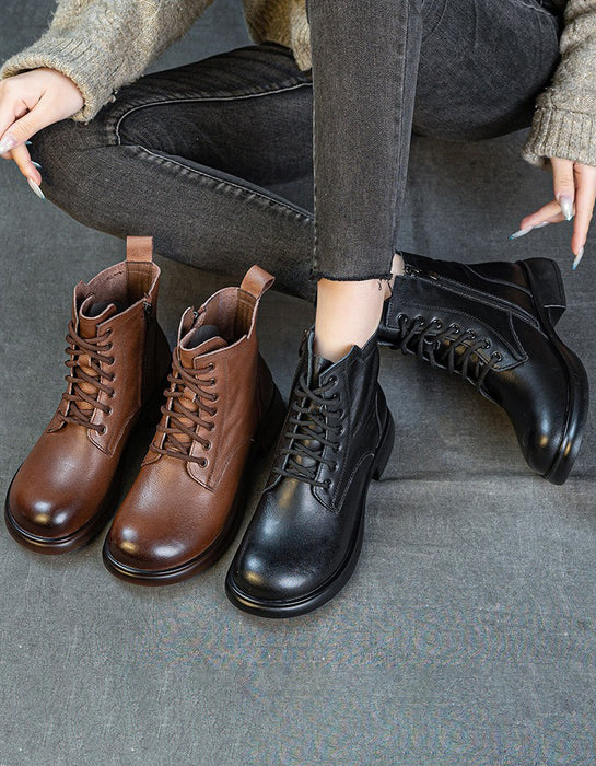 Zapatos retro con textura arrugada hechos a mano para primavera | Zapatos de regalo