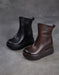 Women's Autumn Winter Round Toe Comfortable Retro Platform Boots, Obiono Oct shoes collection 2026, 118.00