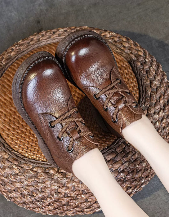 Women's Autumn Winter Soft Soles Comfortable Retro Wide Toe Box Boots brown, Obiono Oct shoes collection 2026, 88.90