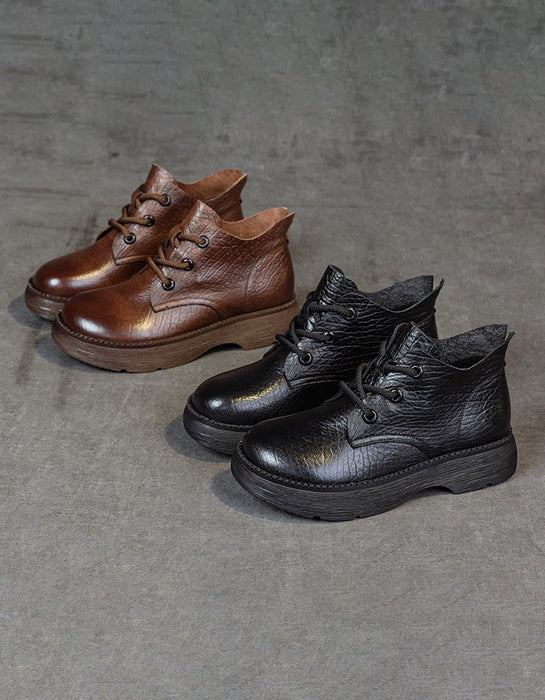 Women's Autumn Winter Soft Soles Comfortable Retro Wide Toe Box Boots, Obiono Oct shoes collection 2026, 88.90