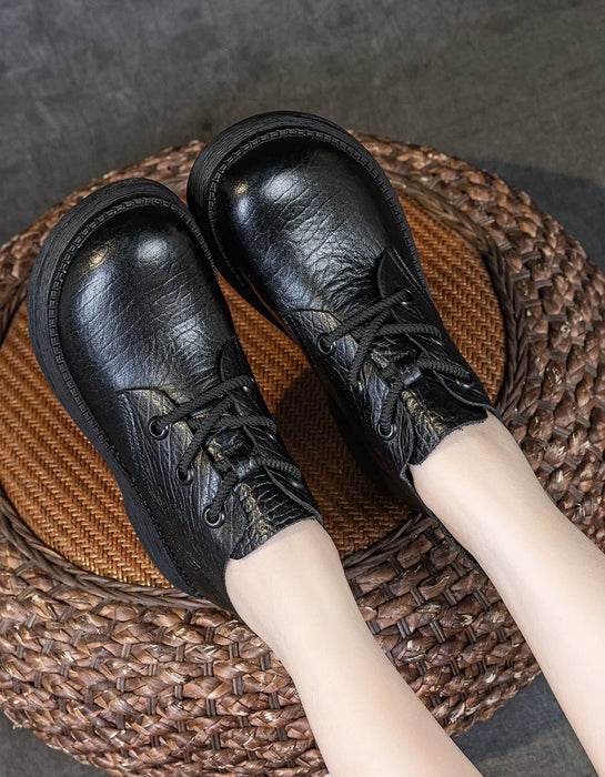 Women's Autumn Winter Soft Soles Comfortable Retro Wide Toe Box Boots black, Obiono Oct shoes collection 2026, 88.90
