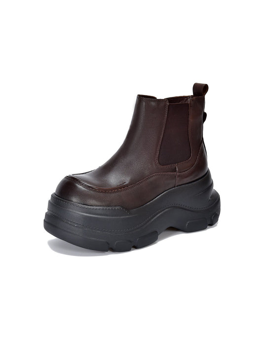 Autumn Winter Waterproof Platform Chelsea Boots