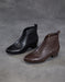 Women's Autumn Winter Women's Genuine Leather Woven Ankle Boots, Obiono Oct shoes collection 2026, 90.19