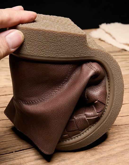 Autumn Winter Women's Wide Head Short Boots Nov Shoes Collection 2026 99.80