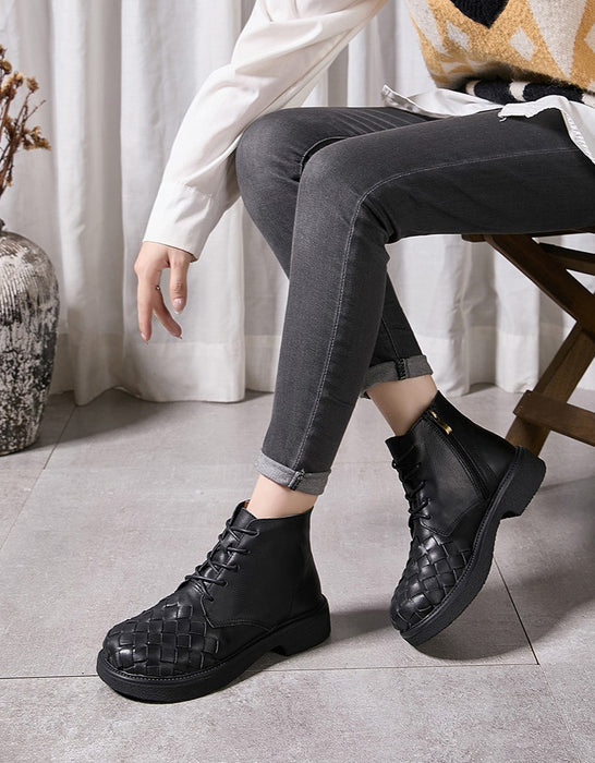 Autumn Winter Women's Wide Head Short Boots Nov Shoes Collection 2026 99.80