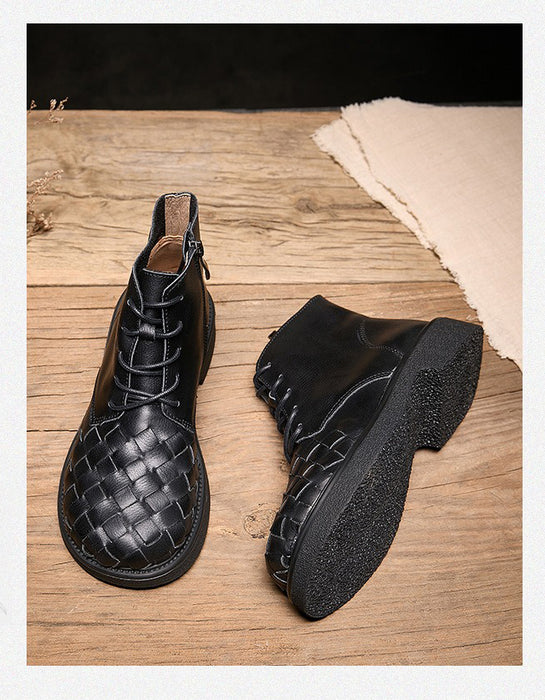 Autumn Winter Women's Wide Head Short Boots Nov Shoes Collection 2026 99.80