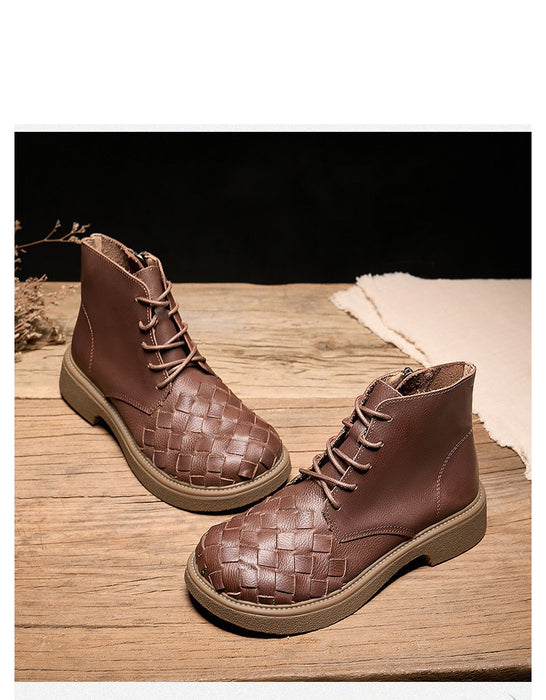 Autumn Winter Women's Wide Head Short Boots Nov Shoes Collection 2026 99.80