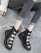 Handmade Leather Fish Toe Roman Boots Sandals Feb New 2020 87.60