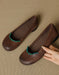 Beaded Decor Handmade Comfort Round Toe Flats for Women June Shoes Collection 2026 99.99