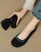 Beaded Decor Handmade Comfort Round Toe Flats for Women June Shoes Collection 2026 99.99