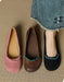 Beaded Decor Handmade Comfort Round Toe Flats for Women June Shoes Collection 2026 99.99