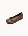 Beaded Decor Handmade Comfort Round Toe Flats for Women June Shoes Collection 2026 99.99