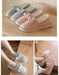 Big Size Bowknot Stripped Soft Indoor Shoes (Size 35-45) March Shoe Collection 2026 29.99