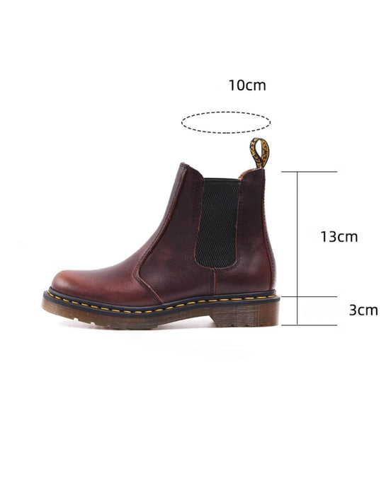 Big Size Side Elastic Martin Boots for Women 35-44