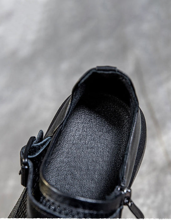 Big Size Summer Breathable Mesh Leather Flat Shoes( size 35-size 43) April Shoes Collection 2026 79.00