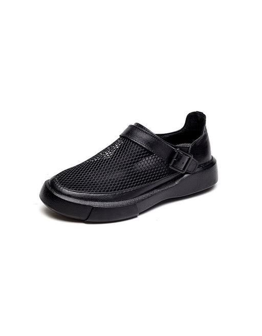 Big Size Summer Breathable Mesh Leather Flat Shoes( size 35-size 43) April Shoes Collection 2026 79.00
