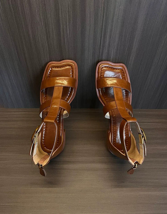 Big Size sandals 35-size 43,Summer Holiday Vintage Roman Sandals Obiono June Shoes Collection 2026 101.80
