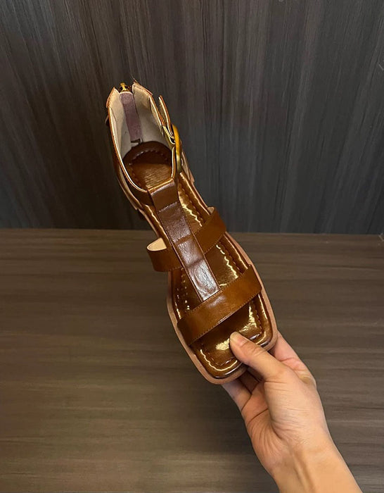 Big Size sandals 35-size 43,Summer Holiday Vintage Roman Sandals Obiono June Shoes Collection 2026 101.80