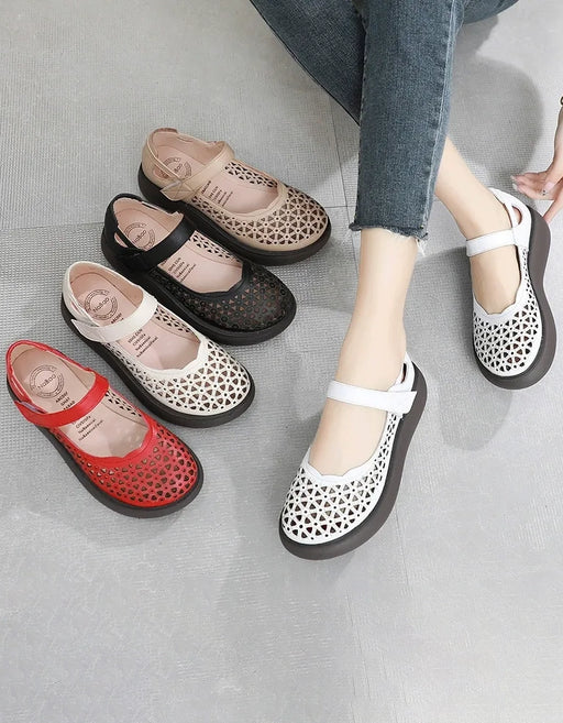Big Size Summer Hollow Soft Sole Wedge Sandals (Size 35-size 43) May Shoes Collection 2026 81.00