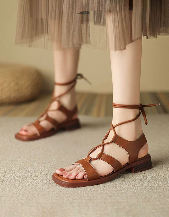 Big Size Sandals for Women Summer Open Toe Roman Style Sandals(size35-size43) June Shoes Collection 2026 99.99