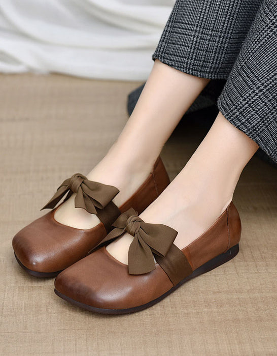 Lace up Retro Leather Women's Flats March New 2020 79.99