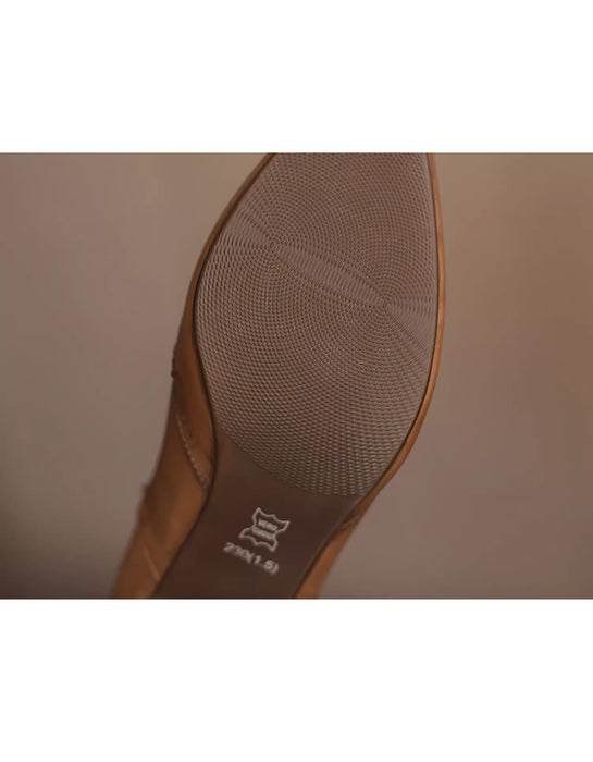 Brogue Style Vintage High-Heeled Cross-straps Mary Janes Heels