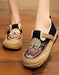 Ethnic Leather Flat Women's Shoes 35-44 | Gift Shoes December New 2019 46.12