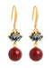 Chinese Style Retro Red Lotus Earrings for Women 2026 30.80