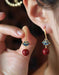 Chinese Style Retro Red Lotus Earrings for Women 2026 30.80