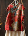 Chinese Style Stand Collar Ramie Print Sleeveless Shirt for Women Buykud Shirts Aug New in 2026 44.80