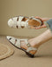 Close Toe Slingback Vintage Flat Sandals May Shoes Collection 2023 89.50