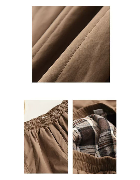 Comfortable Cotton Quilted Winter Pants