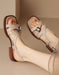 MINITOO Comfortable Womens Wedding Sandals Slingback Rhinestone Chain MINITOO Comfortable Womens Wedding Sandals Slingback Rhinestone Chain