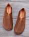 Comfortable Leather Handmade Retro Flats for Men March Shoes Collection 2026 90.00