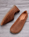 Comfortable Leather Handmade Retro Flats for Men March Shoes Collection 2026 90.00