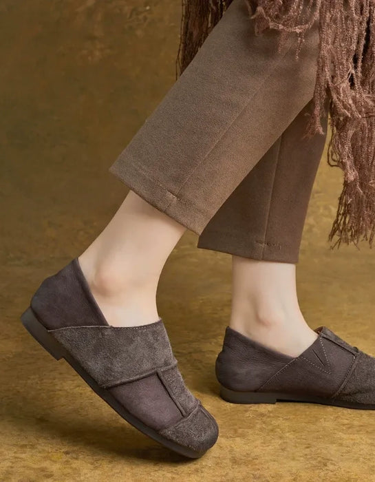 Comfortable Slip-on Handmade Retro Flat Shoes Jan Shoe Collection 2026 80.50