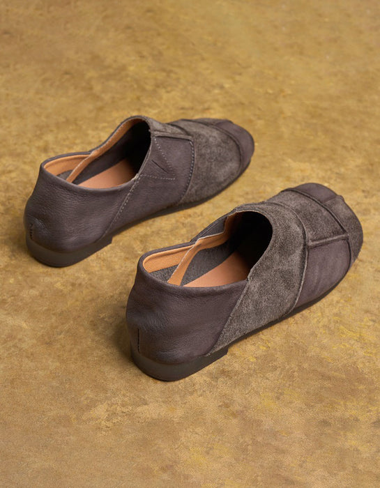 Comfortable Slip-on Handmade Retro Flat Shoes Jan Shoe Collection 2026 80.50