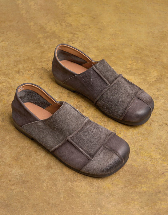 Comfortable Slip-on Handmade Retro Flat Shoes Obiono Jan Shoe Collection 2026 80.50