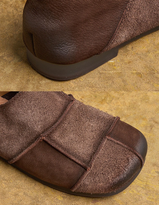 Comfortable Slip-on Handmade Retro Flat Shoes Details Jan Shoe Collection 2026 80.50