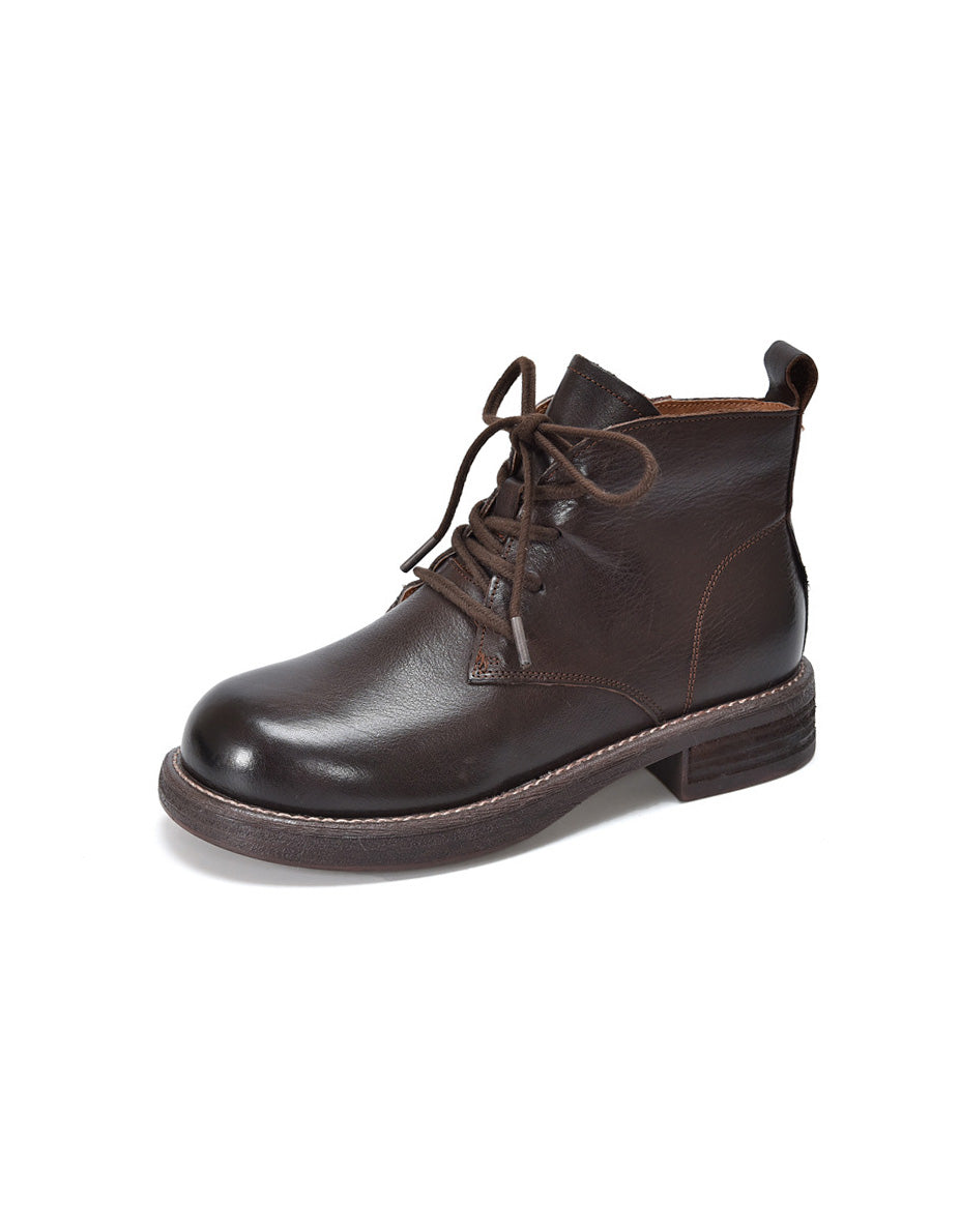 comfortable leather boots