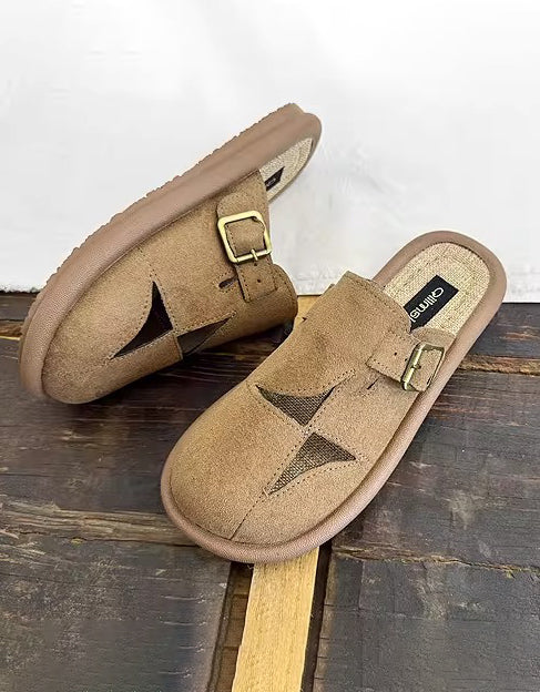 Comfortable Linen Insole Wide Toe Box Clogs Slippers March shoes Collection 2026 85.00