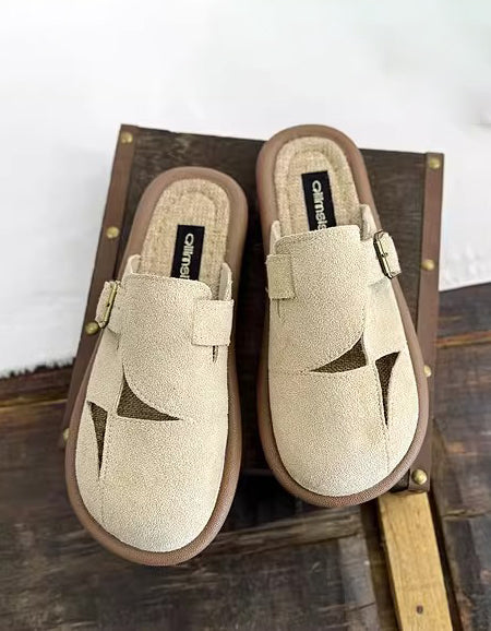 Comfortable Linen Insole Wide Toe Box Clogs Slippers March shoes Collection 2026 85.00